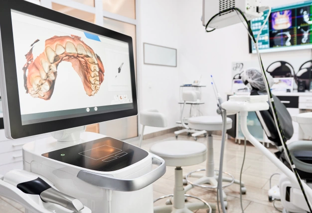 Intraoral camera system used for patient education
